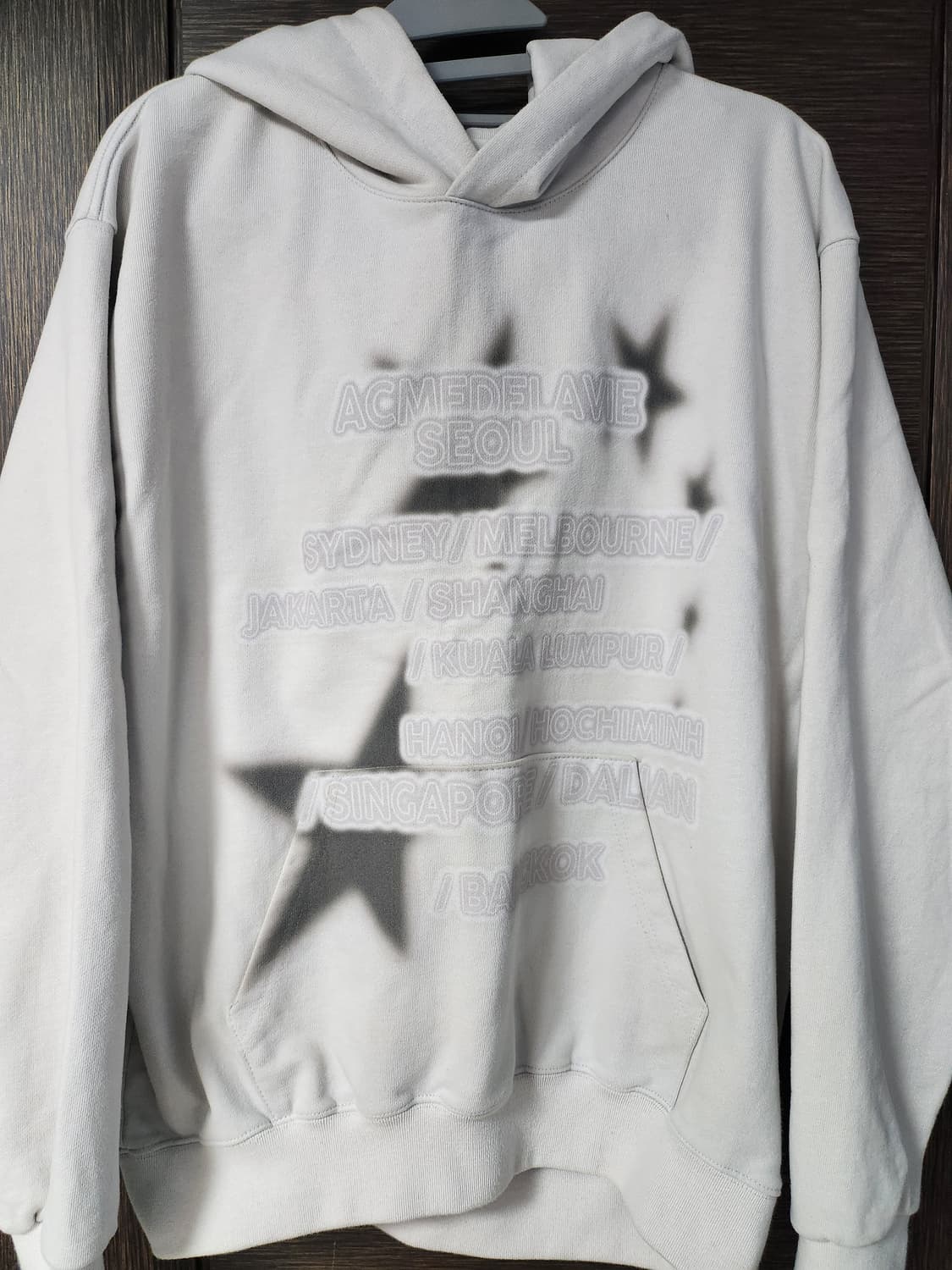 아크메드라비 월드투어 후드티 size1(L) 상품이미지2