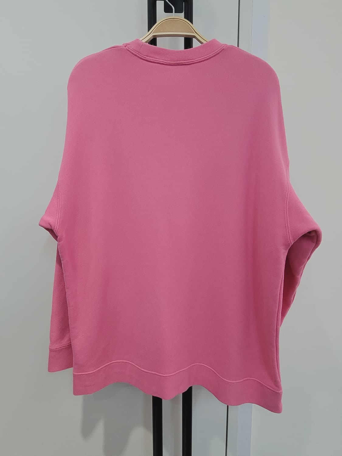 나이키 NSW FLC 오버사이즈 크루핑크 맨투맨 상품이미지7