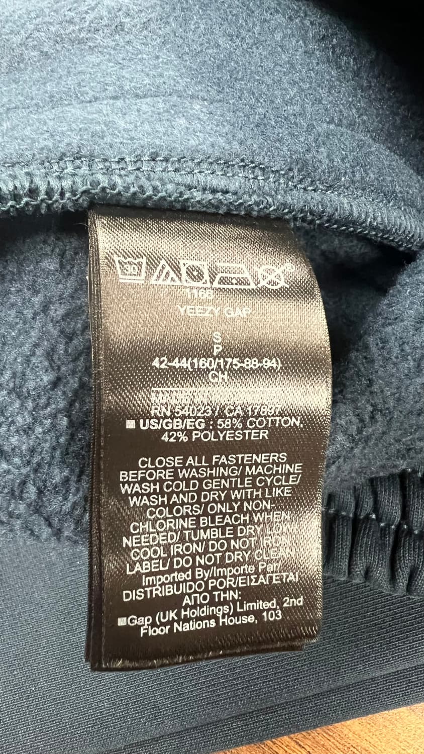 (새상품)이지갭 80조거 S 다크블루 상품이미지3