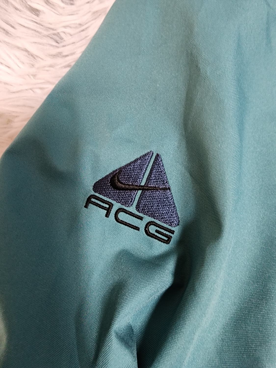 나이키 ACG 아이스 블루 아웃도어 마운틴 후드 자켓 상품이미지3