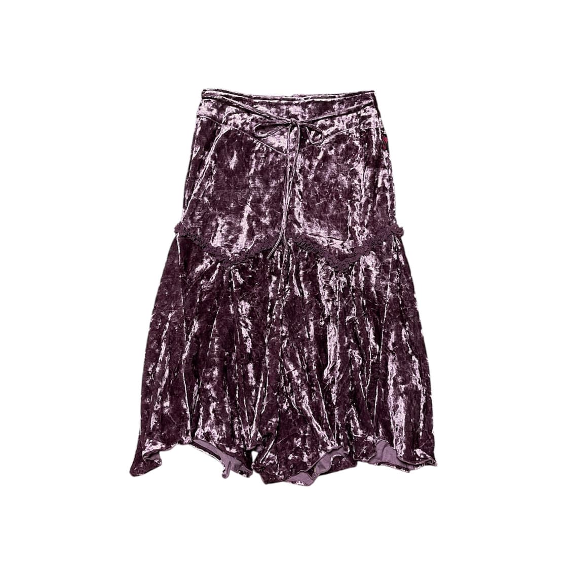 오즈온 벨벳 고스 미디 스커트 상품이미지1