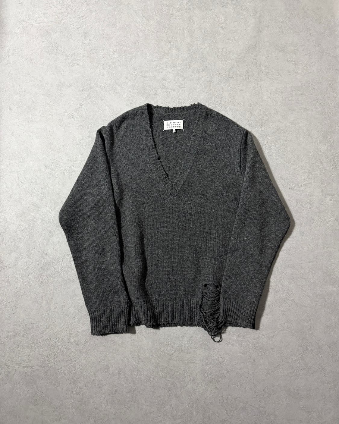 메종 마르지엘라 디스트로이드 울 니트 상품이미지2