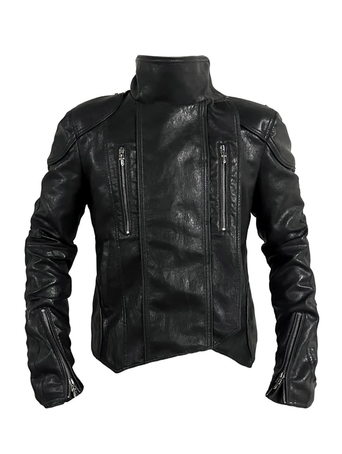 Apex Leather Zip Jacket 상품이미지1