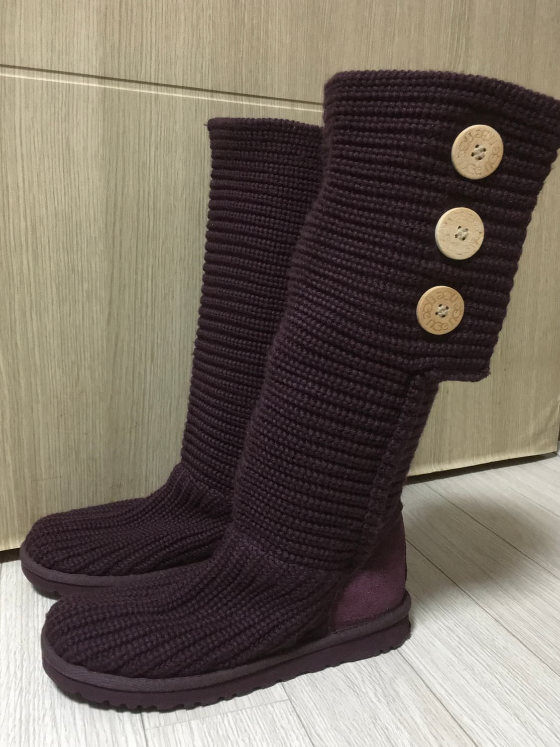 어그 카디 니트 부츠 플럼 상품이미지7