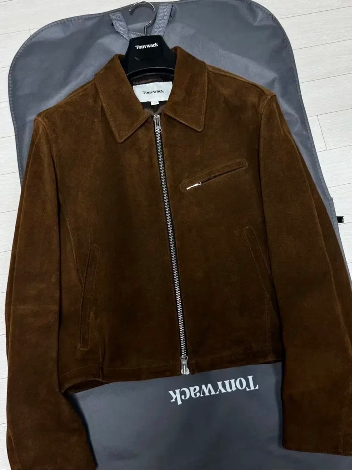 24SS Tonywack 스웨이드 자켓 L 상품이미지1