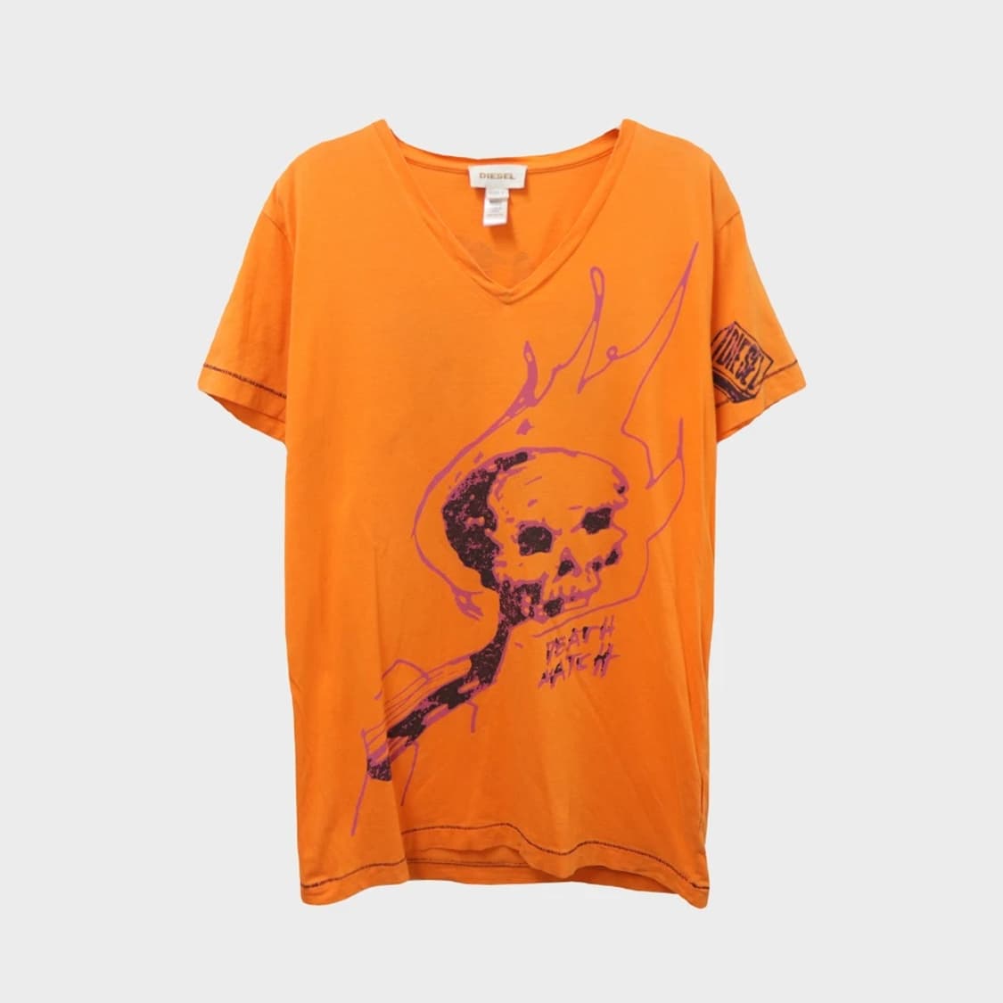 디젤 스컬 반팔 티셔츠 67445 상품이미지1