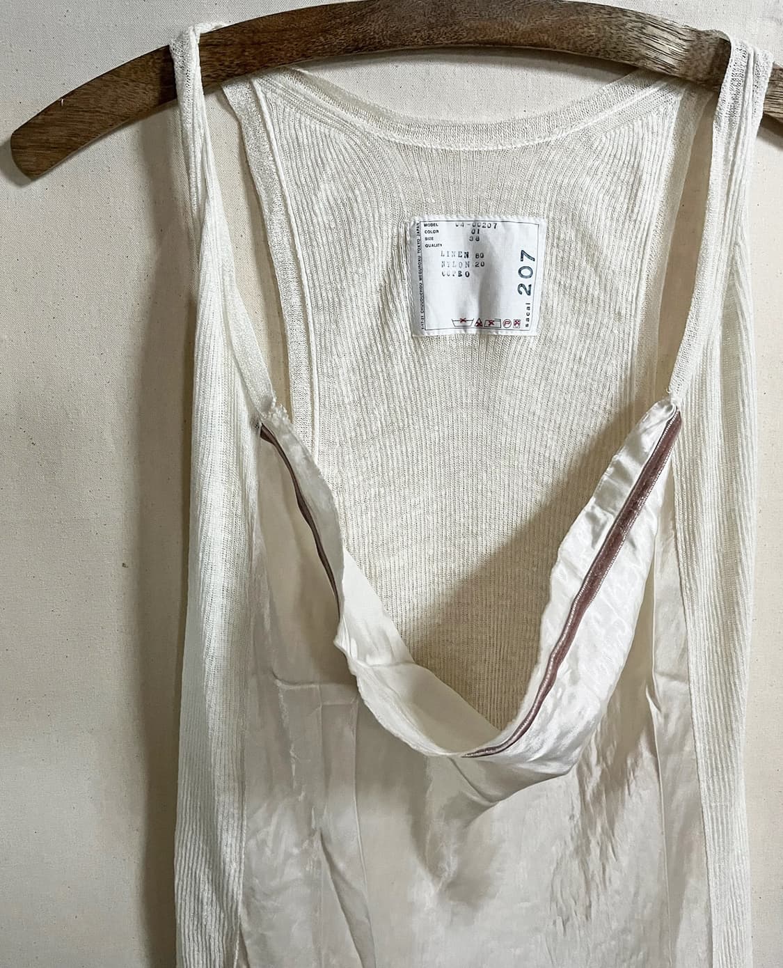 SACAI silk sleeveless dress 상품이미지9
