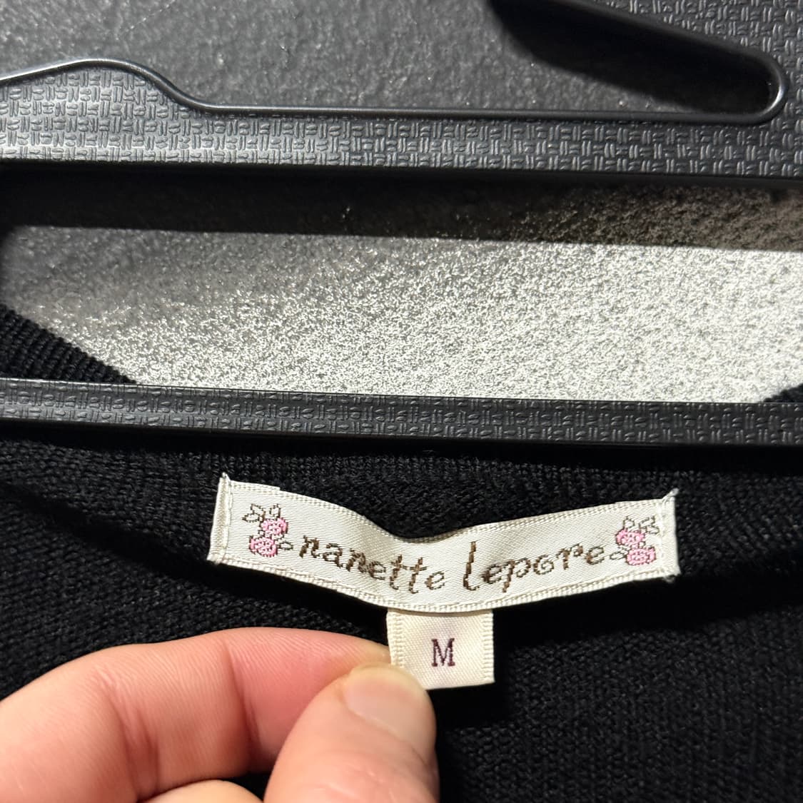 VTG 빈티지 빅 비즈 디테일 롱 니트 롱슬리브 상품이미지5