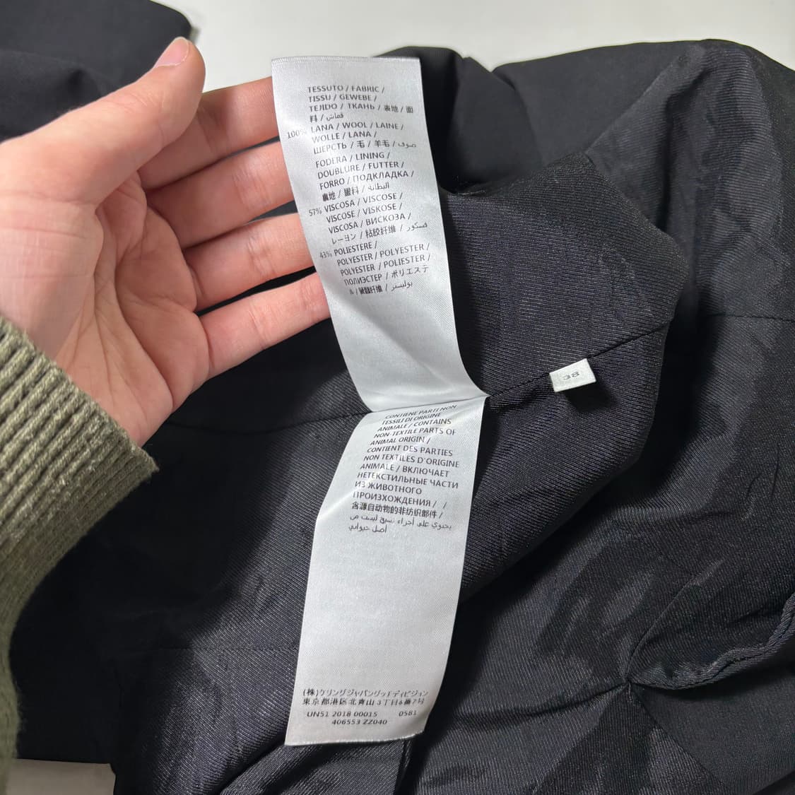 38 우먼S-M 구찌 GUCCI 블랙 블레이저 상품이미지7