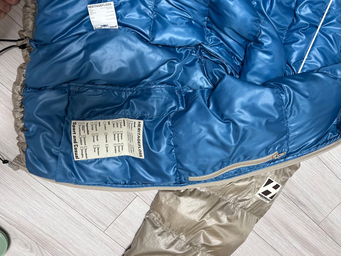 헤리티지 플로스 패딩 M 상품이미지5
