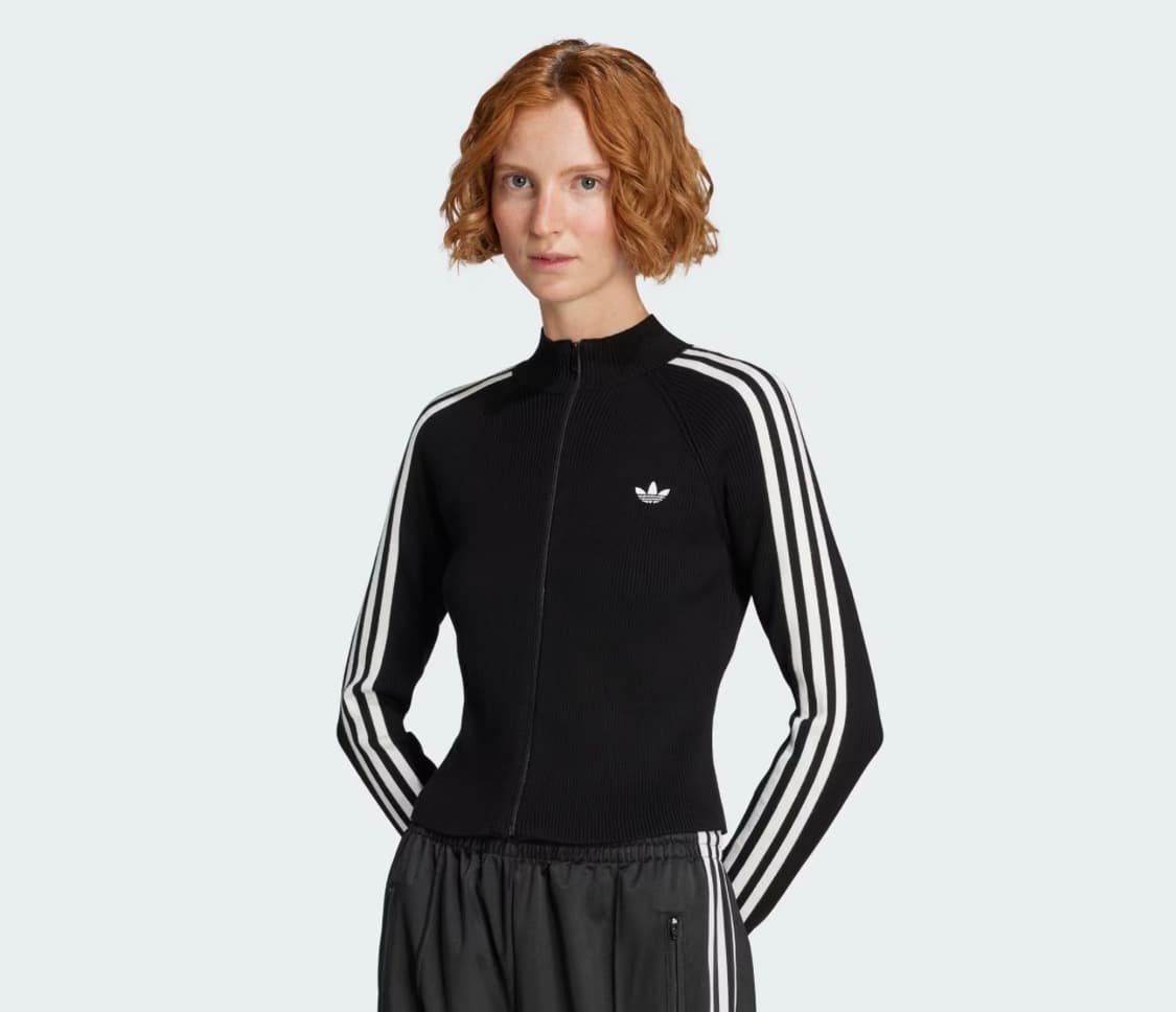 아디다스 adidas 아디컬러 3S 슬림 니트트랙 탑_S사이즈(새 제품) 상품이미지5