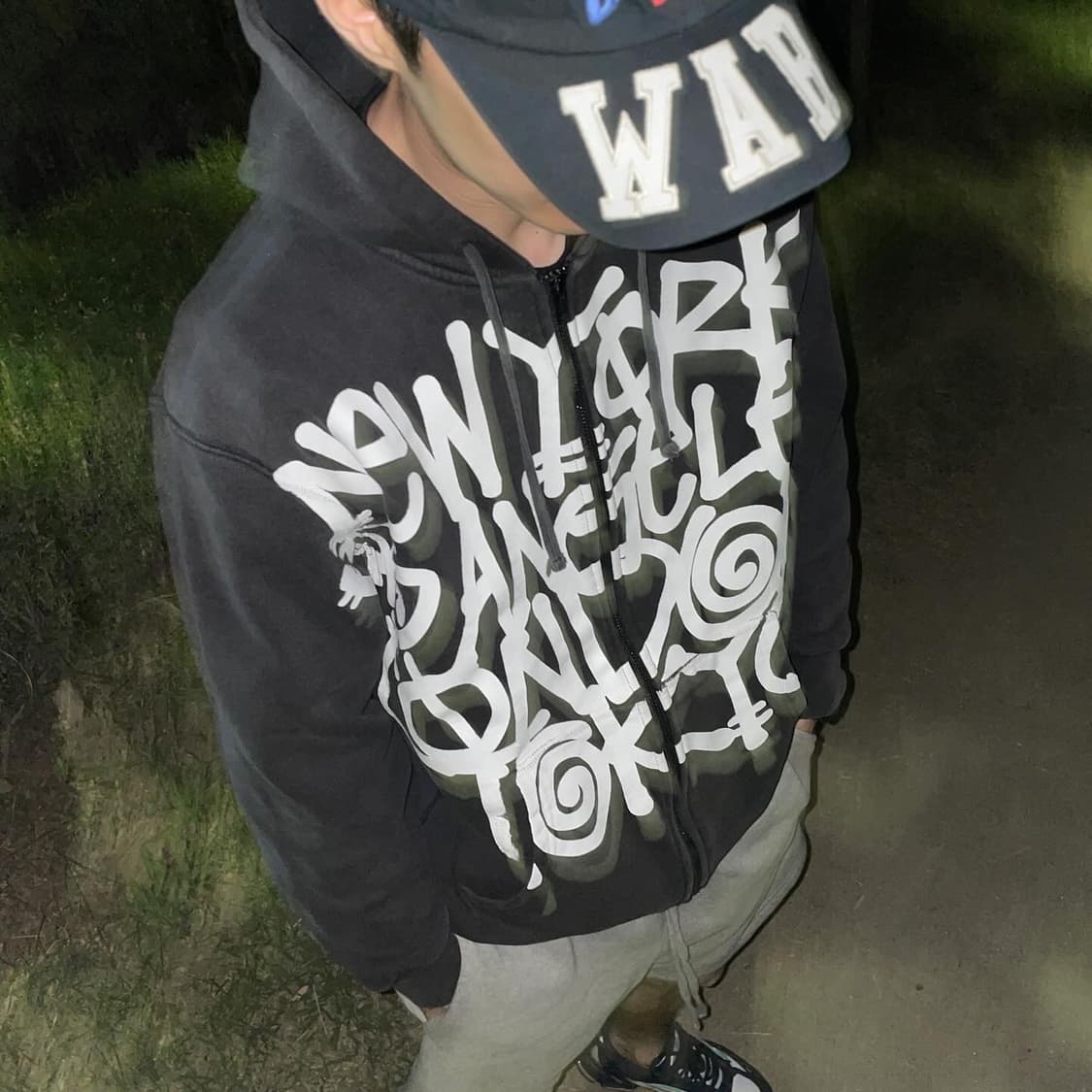 스투시 00s 월드투어 후드 집업 상품이미지6