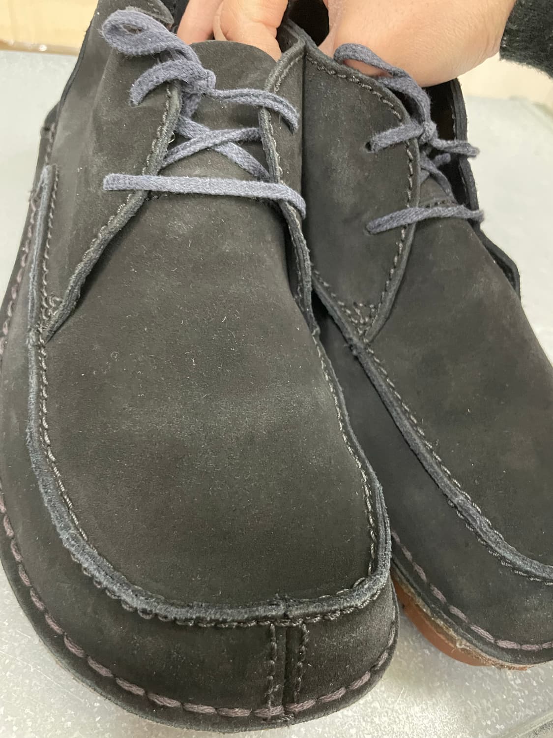 클락스 데저트 부츠 블랙 uk8.5 상품이미지7