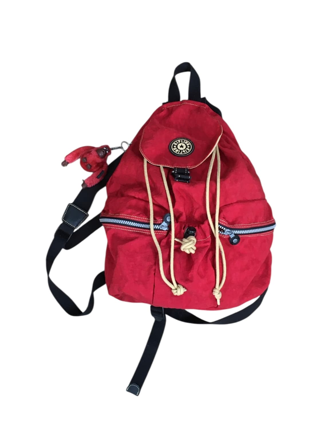키플링 복조리 백팩 레드 상품이미지1