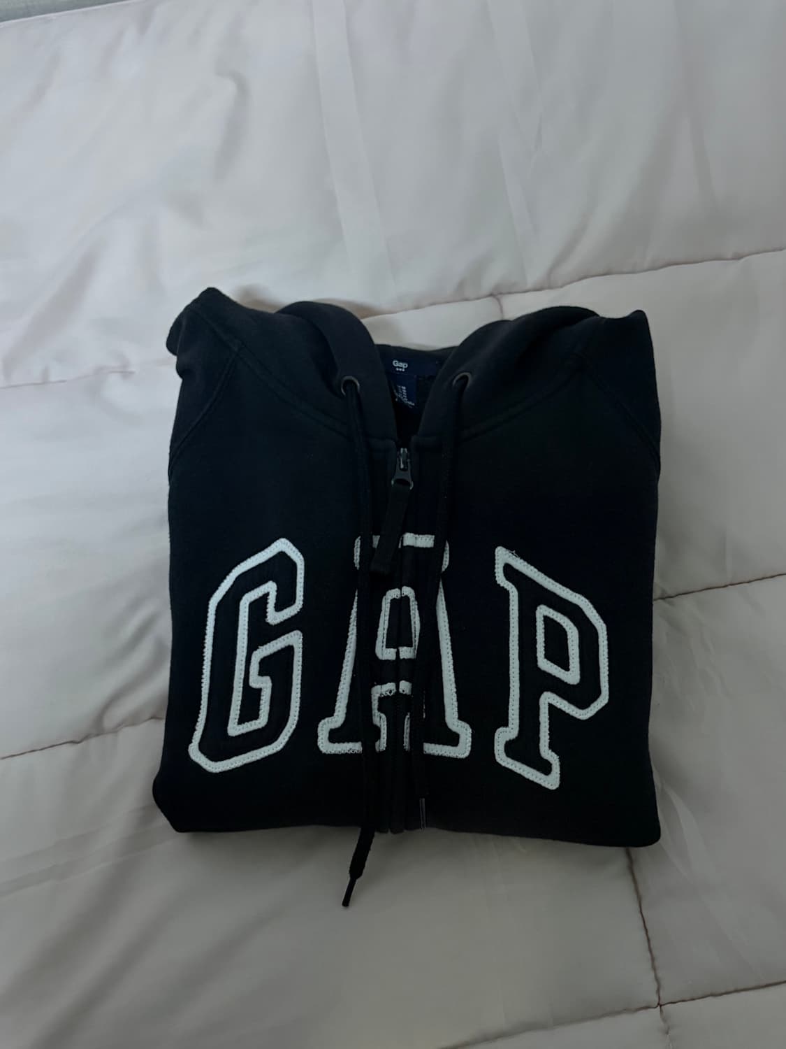 Gap 갭 후드집업 블랙 M 상품이미지3