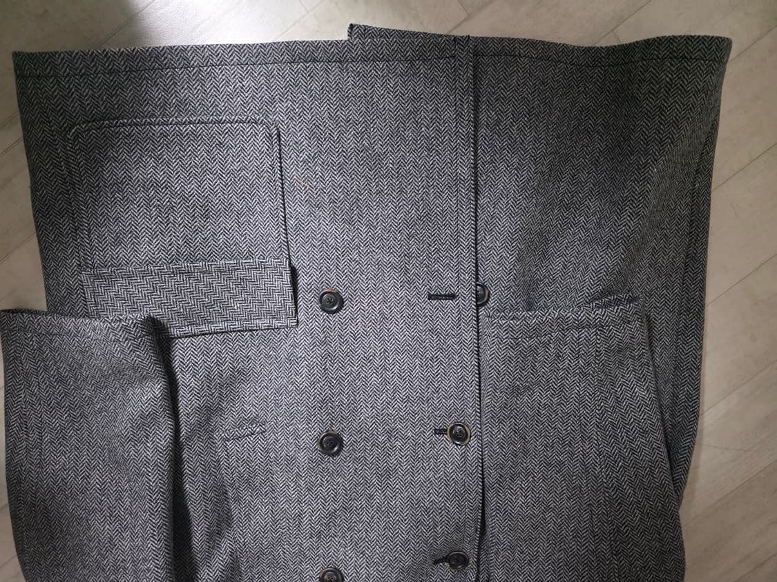 앤더슨벨 더블 브레스티드 오버 코트 M 상품이미지3