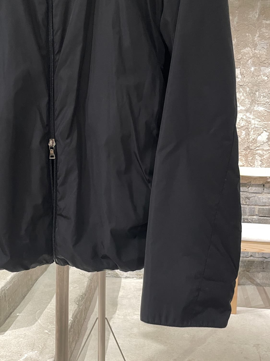 프라다 레드탭 00’s 블랙 투 웨이 나일론 자켓 상품이미지5