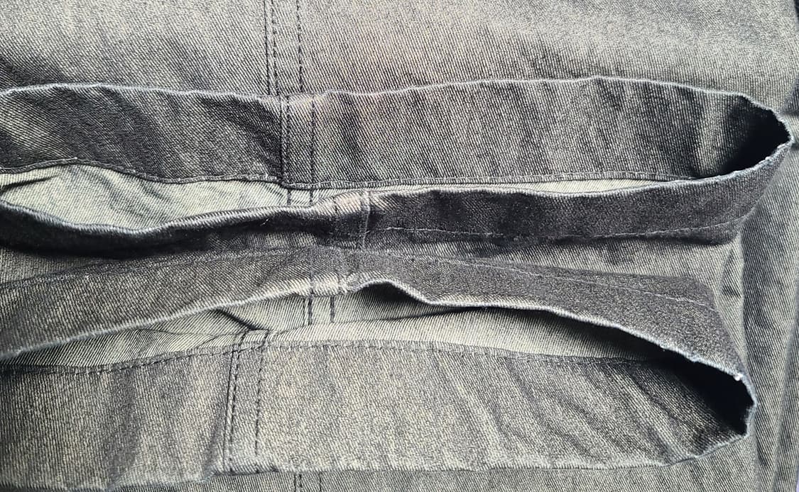 [1] 어나더오피스 산티아고 데님 팬츠 블랙 상품이미지4