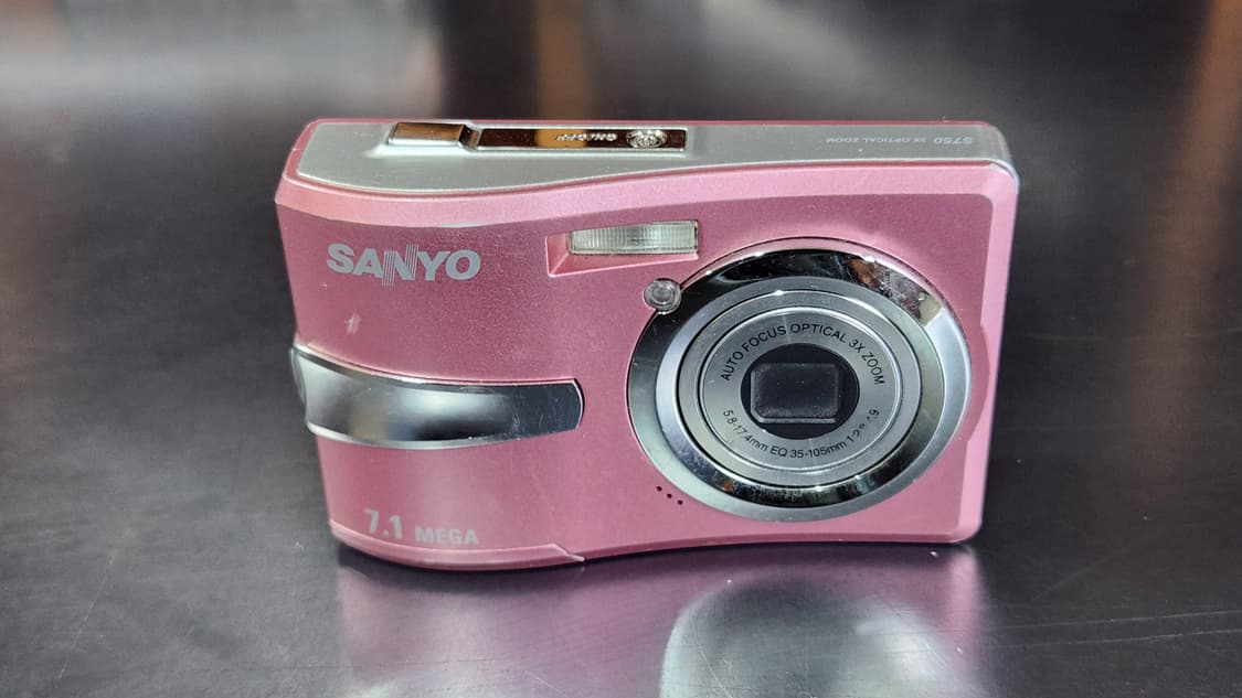 산요 S750 핑크색 빈티지 디카 상품이미지1
