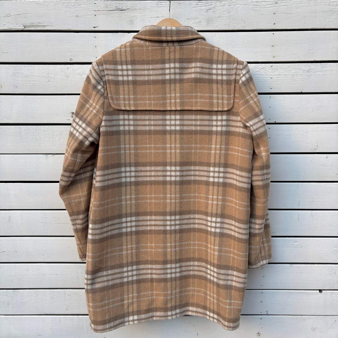 Polo 폴로 울 체크 코트 상품이미지2