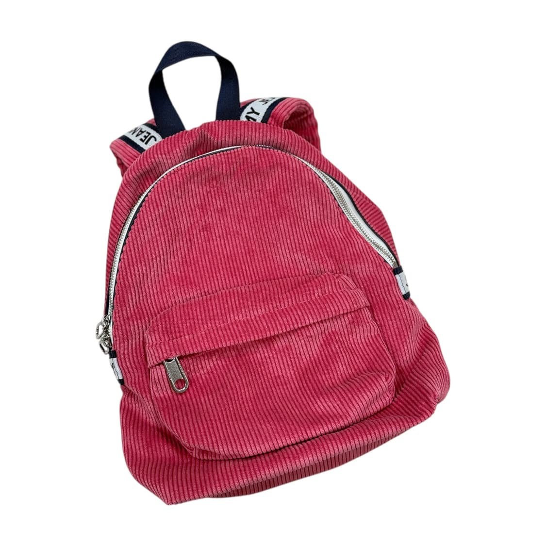 타미힐피거 타미진스 레귤러 코듀로이 테이프 미니백팩 가방 핑크 상품이미지2
