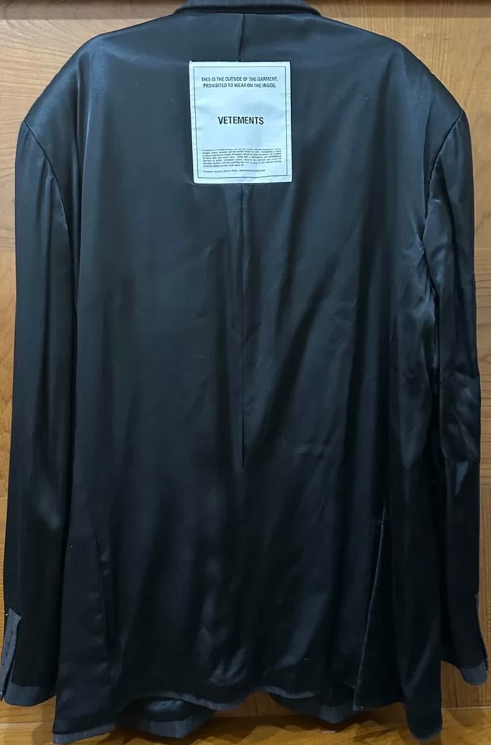 [S] 베트멍 인사이드 아웃 블레이저 상품이미지3