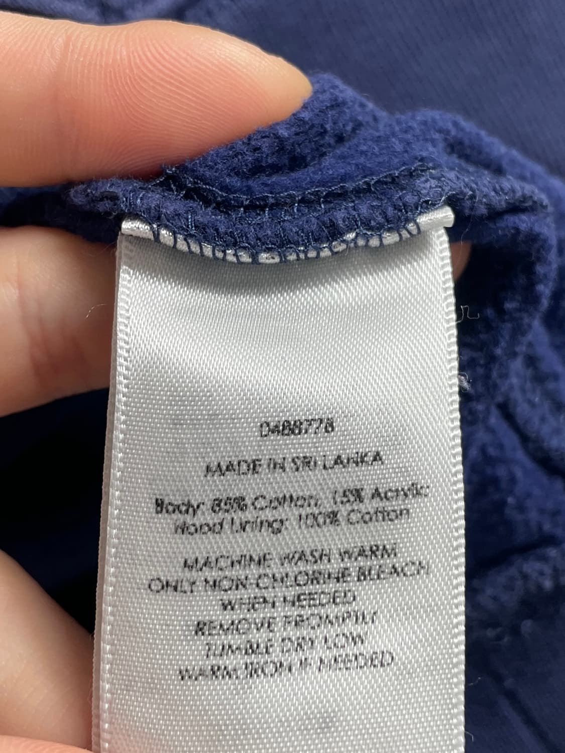 폴로 랄프로렌 베어 네이비 후드티 (on.750) 상품이미지7