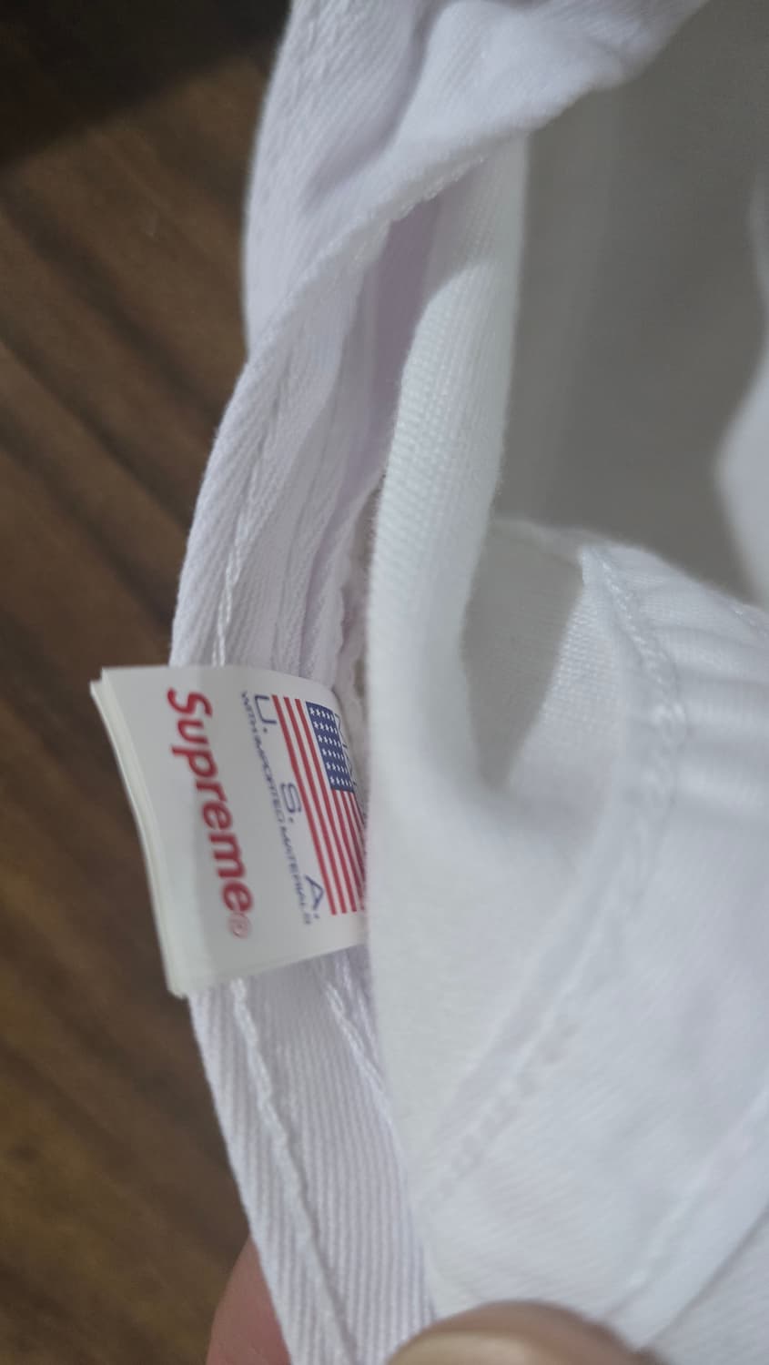 슈프림 투톤 캠프캡 화이트 - 23FW 상품이미지5