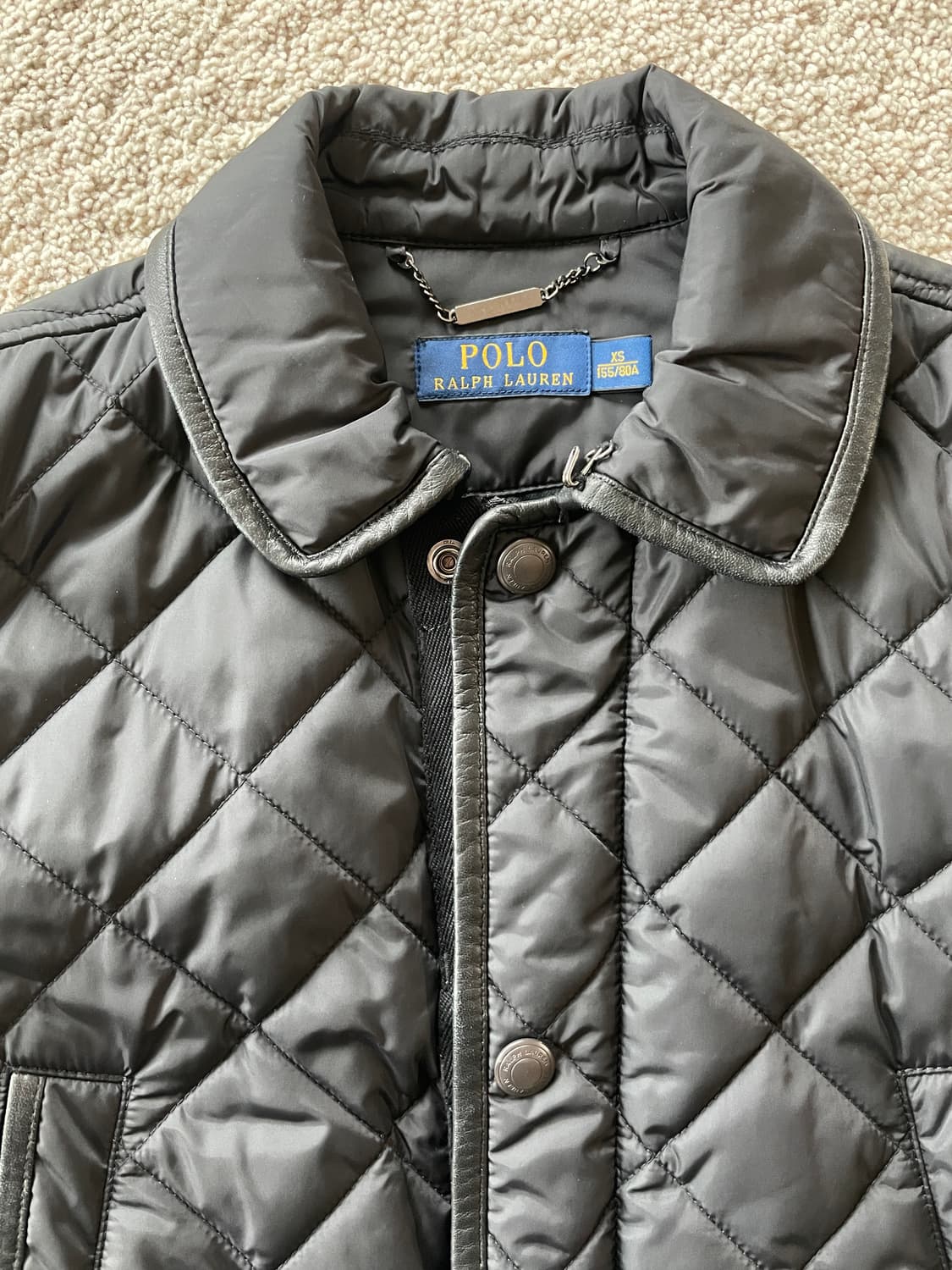 랄프로렌 퀼팅 패딩 자켓 xs 상품이미지2