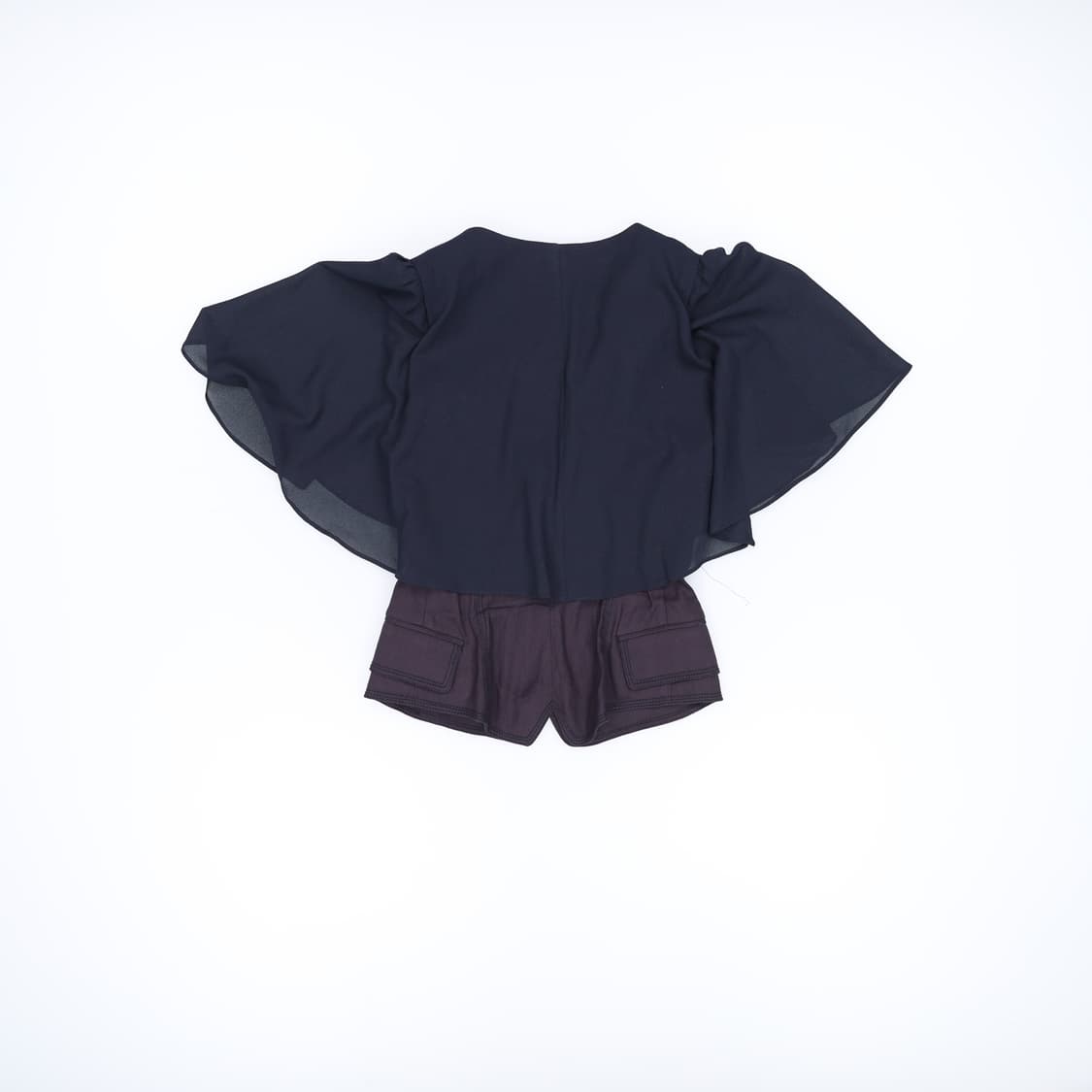 44 오즈세컨 여성 쉬폰소매 조끼 0303H1 상품이미지2