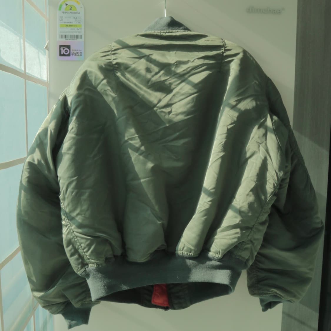 OG 60s USAF 군용 항공점퍼 ma-1 빈티지 패치워크 mens 상품이미지3