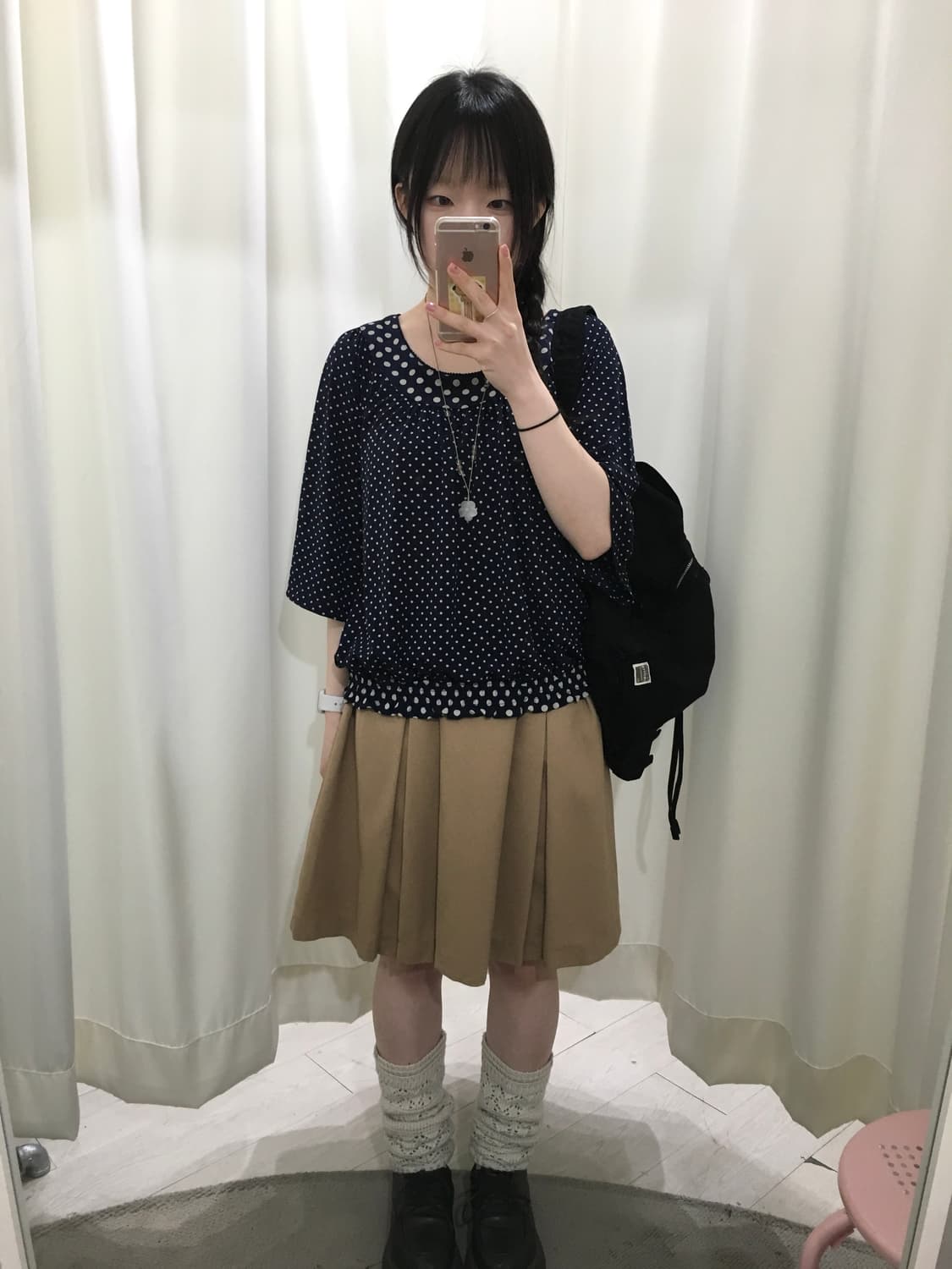 e.a.p dot blouse 상품이미지4