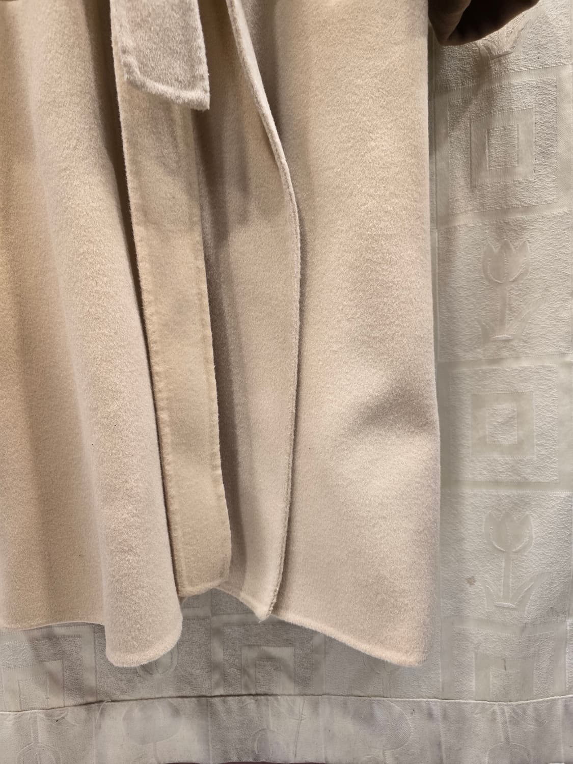 플라스틱 아일랜드 핸드메이드 퓨어 울 롱 코트 S 상품이미지5