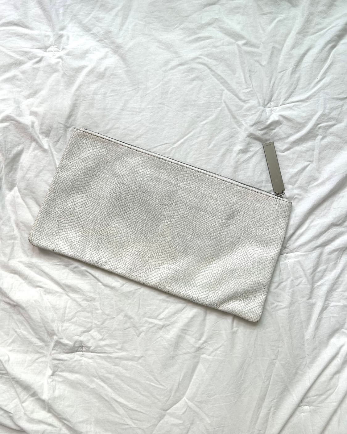 White eyelet clutchbag 상품이미지5