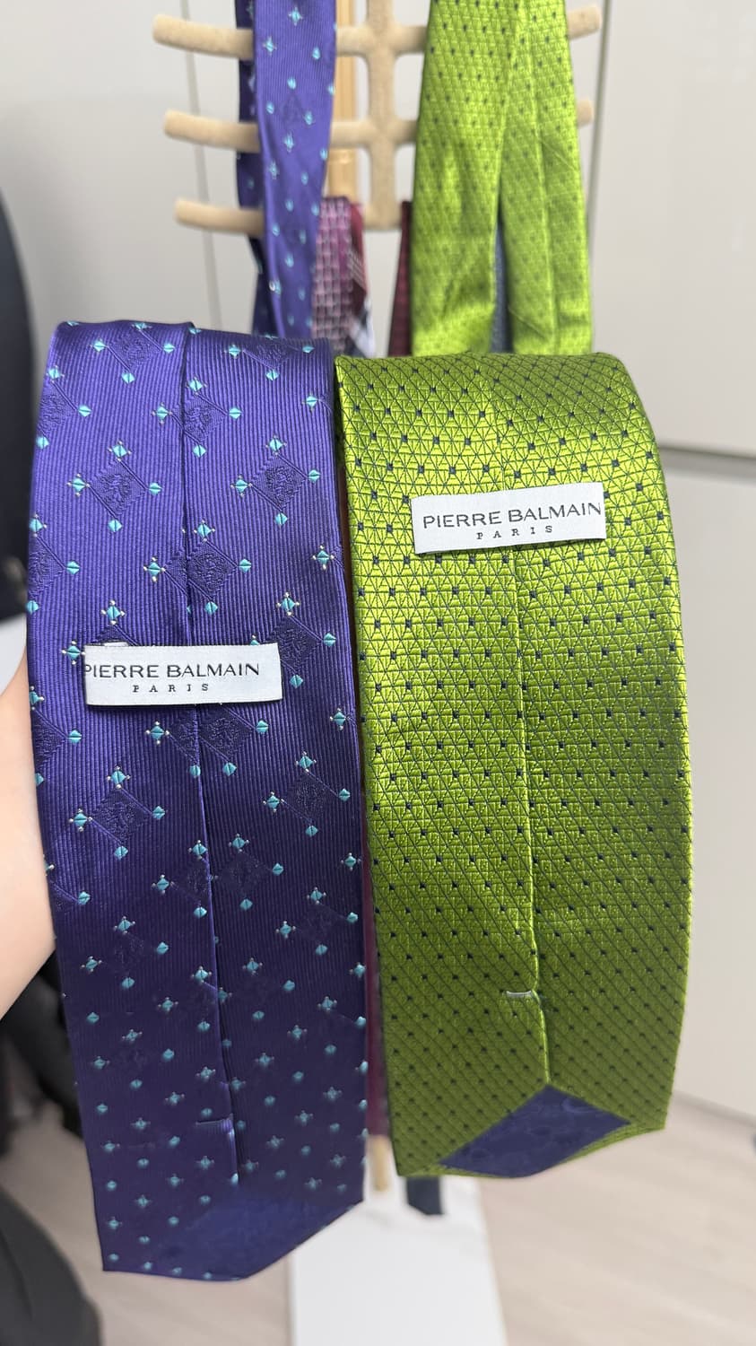 PIerre Balmain 피에르 발망 타이 2종  상품이미지2