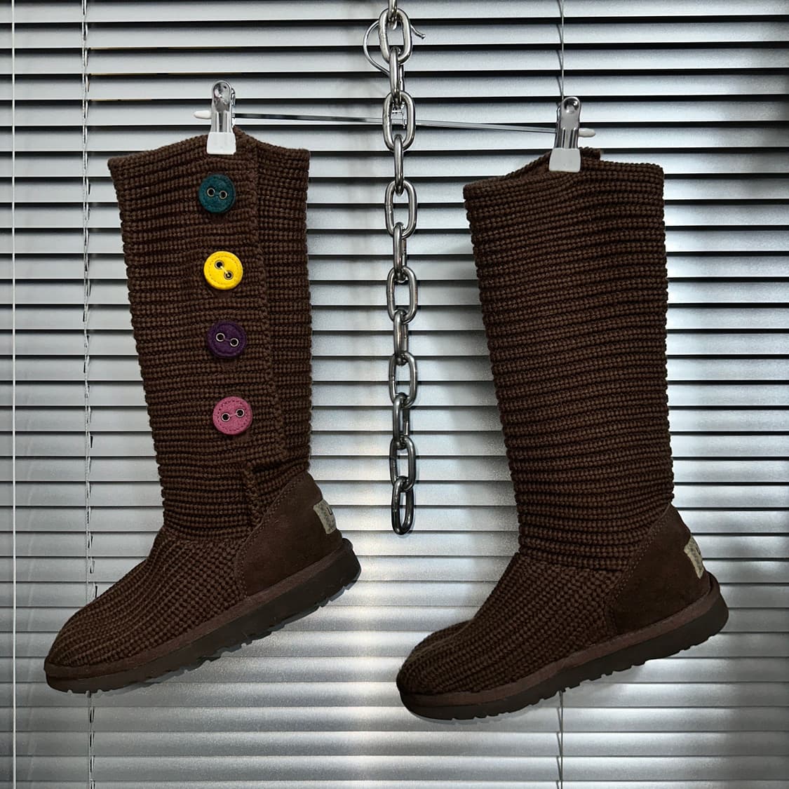 00s 브라운 니트 어그 카디 부츠 상품이미지3