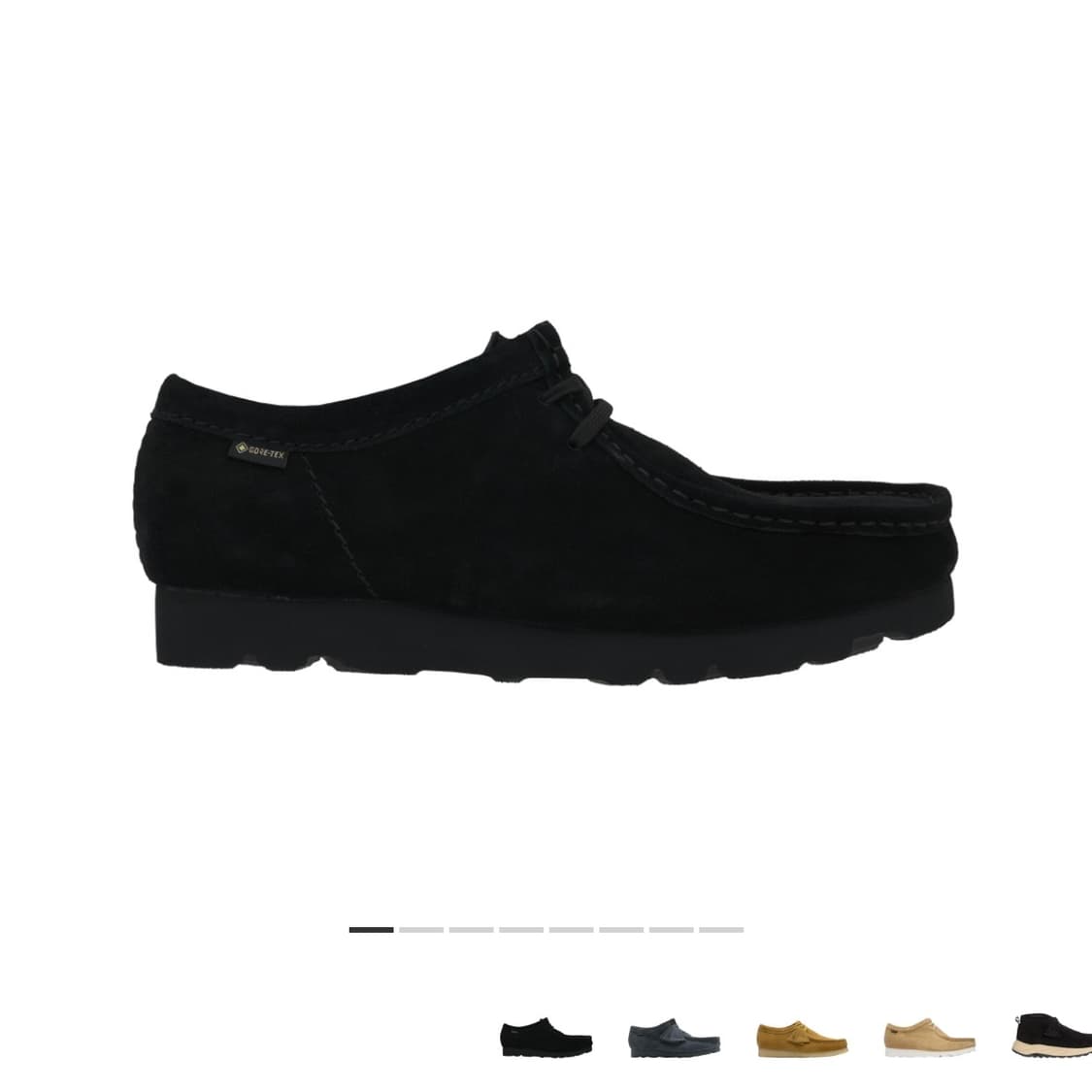 [새상품] 클락스 왈라비 GTX - 블랙 스웨이드 (남성) 상품이미지1