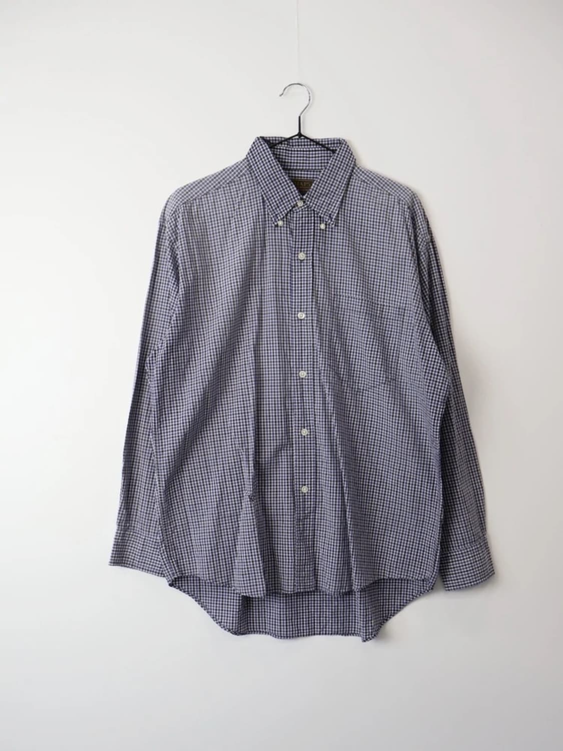 Chaps Navy Check Shirt 상품이미지4