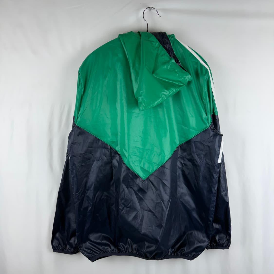 (110) 아디다스 콜로라도 바람막이 후드 자켓 네이비/그린 상품이미지6