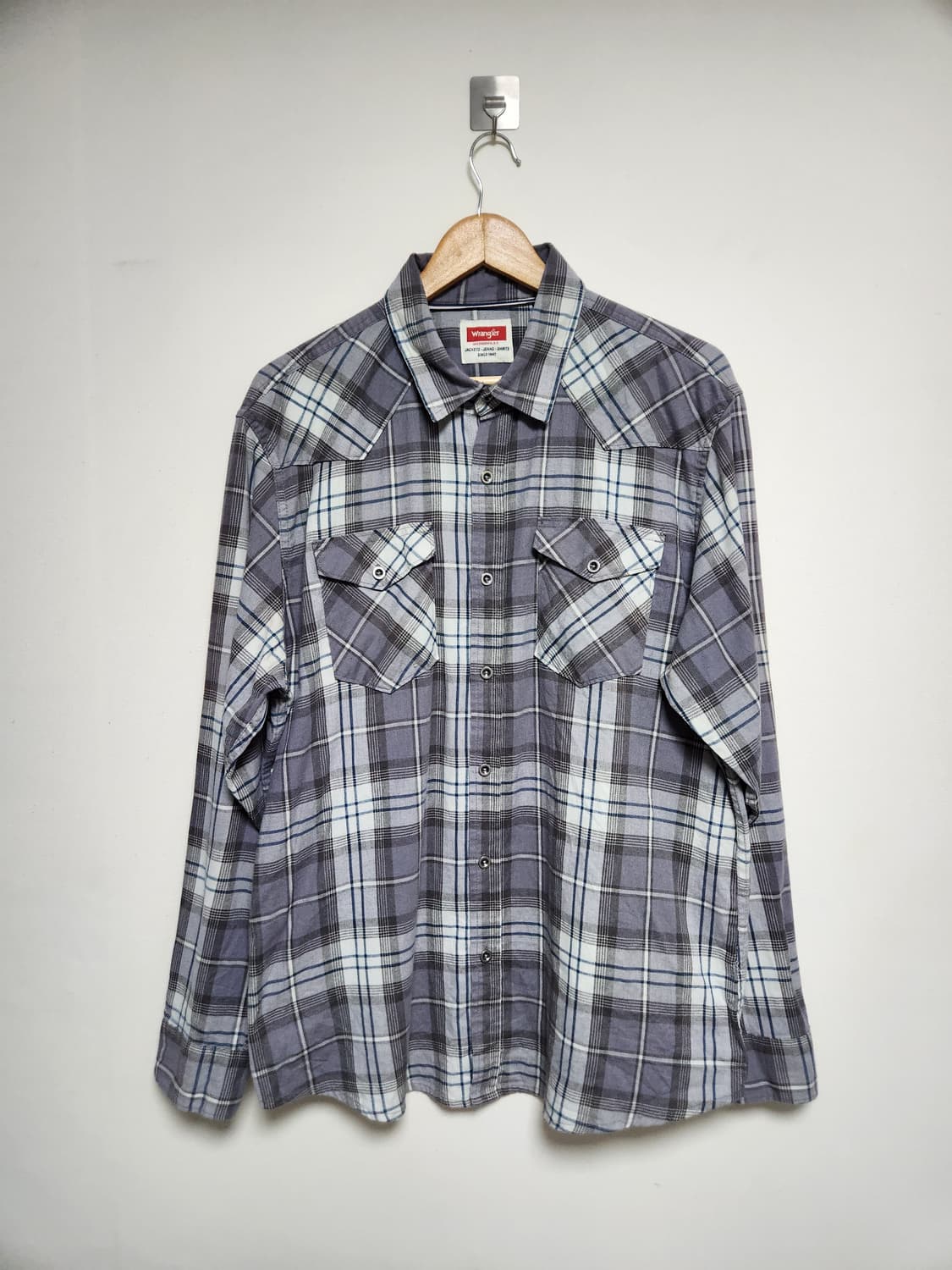 랭글러Wrangler 웨스턴 셔츠 L - S139 상품이미지1