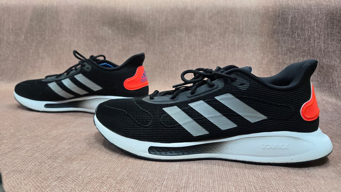 아디다스 265mm-갤럭시 런 발편한 초경량 런닝화 운동화 신발 블랙 상품이미지4