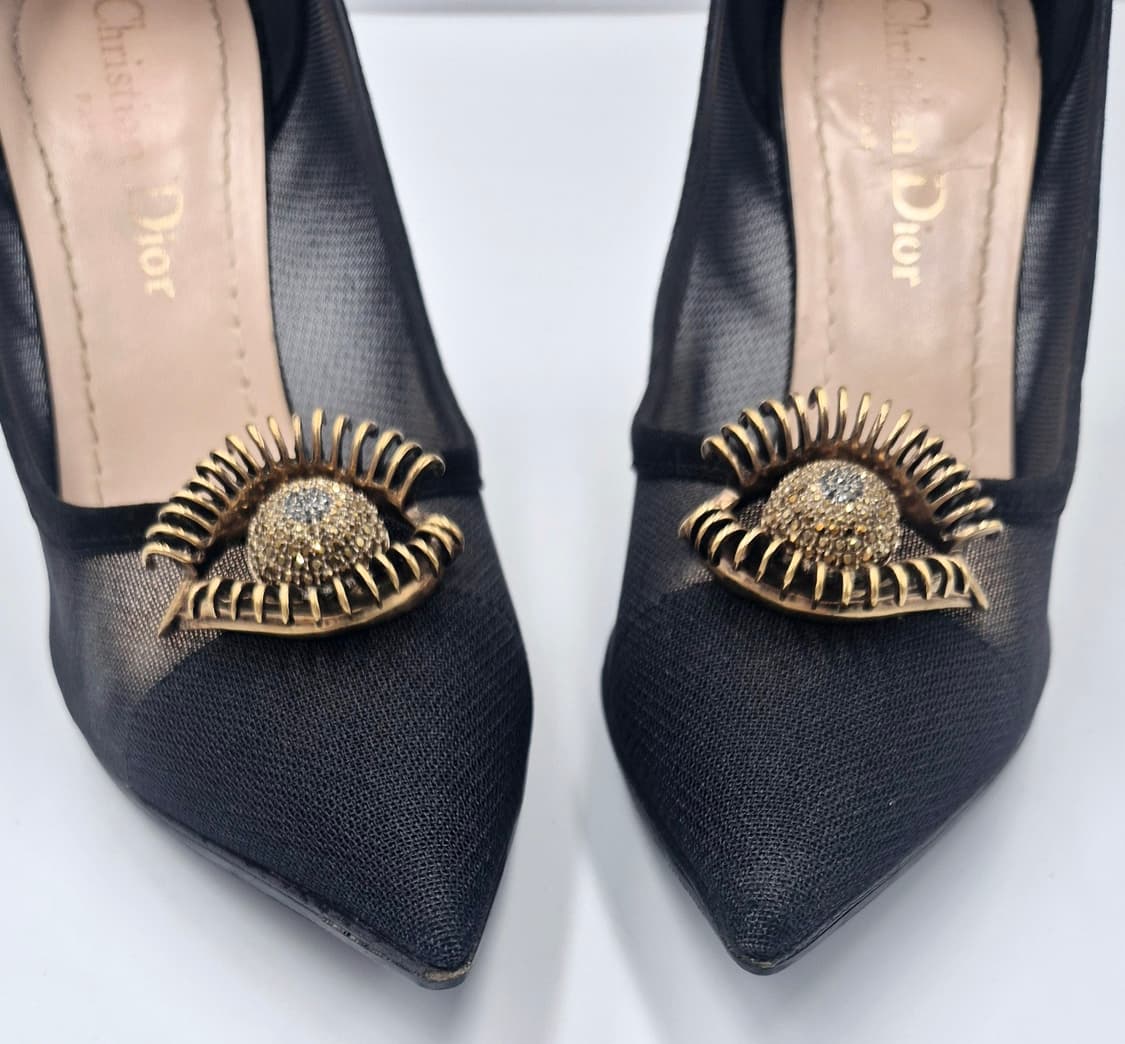 [중고명품셀렉트]크리스찬 디올 구두 블랙 (사이즈 34) 상품이미지4