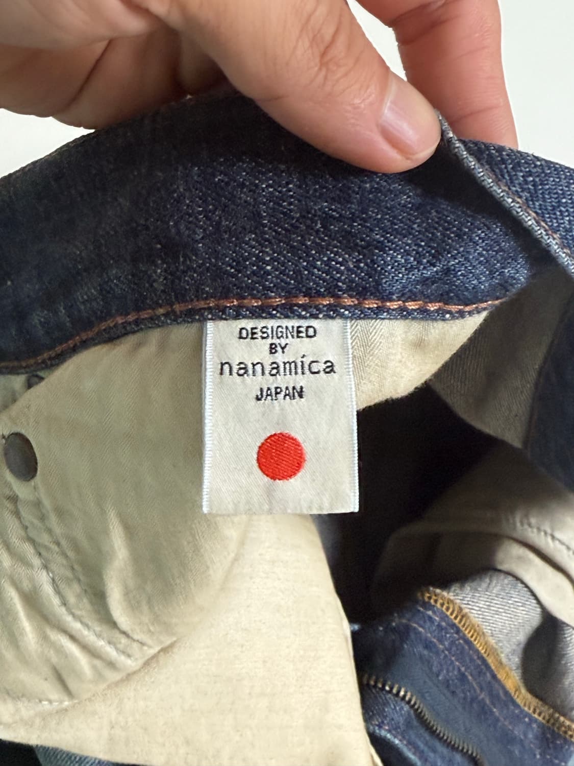 나나미카 셀비지 데님 빈티지 인디고 36 상품이미지5