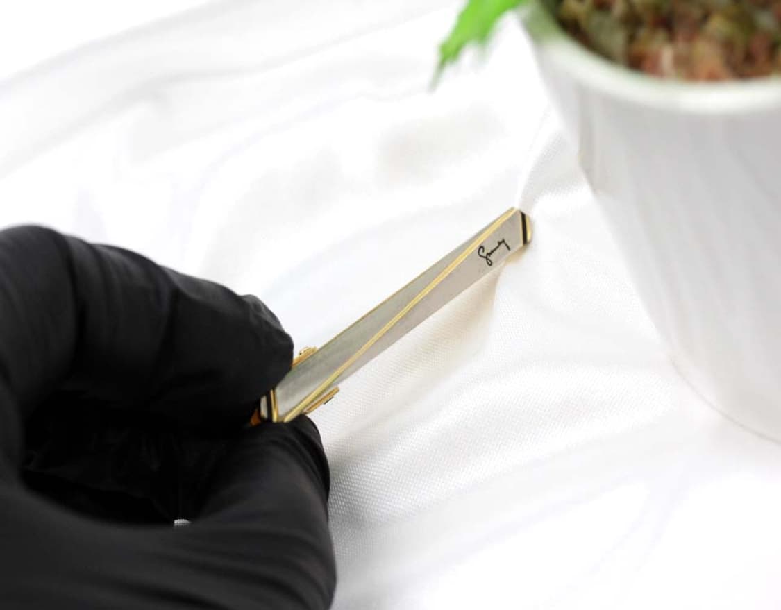 지방시 B+등급 5.2cm 남자 명품 넥타이핀 상품이미지4