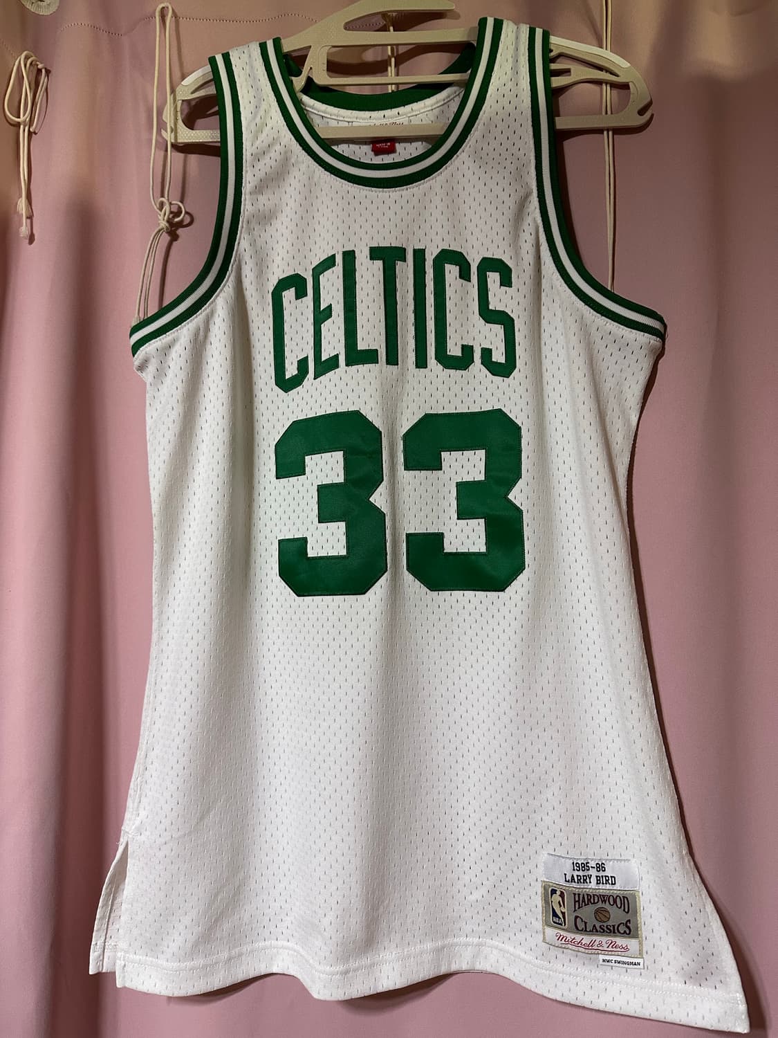 미첼앤네스 셀틱스 래리버드 스윙맨 져지 농구나시 NBA 보스턴 셀틱스 상품이미지1