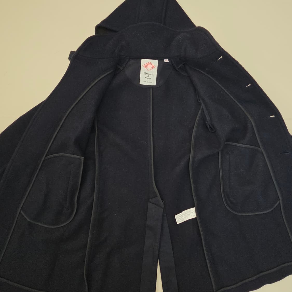 (무료배송) 단톤 롱코트 / 네이비 / 34사이즈(S) 상품이미지4