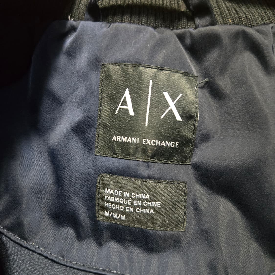 알마니익스체인지 여성 덕다운 숏 패딩  상품이미지5