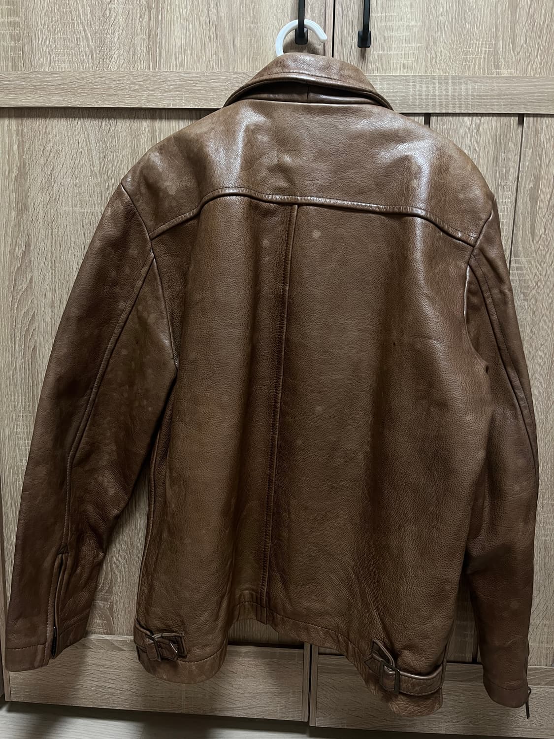 90’s LEVIS 카우레더자켓 상품이미지2