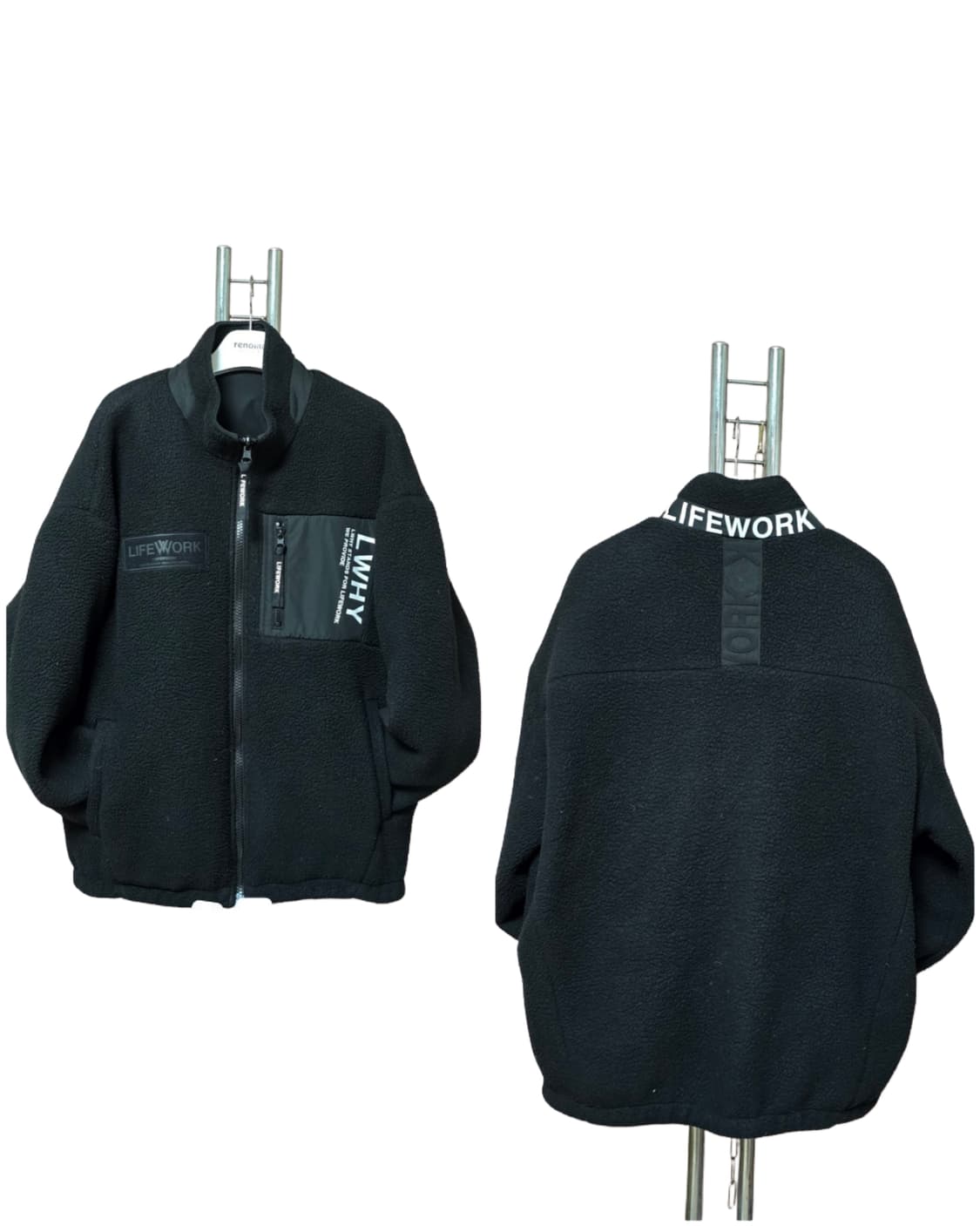 정품 라이프워크스 양면패딩/남105 상품이미지3