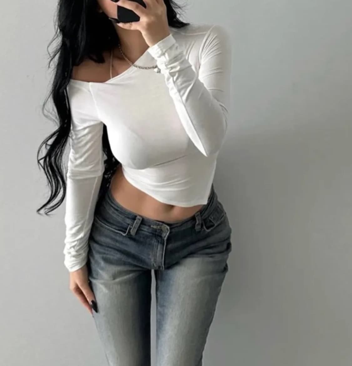 [3] 오도어 빈티지 로우 진 빈티지블루 상품이미지3